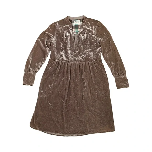 Anthropologie Holding Horses Crushed Velvet Dress, Size XXSP. - Picture 12 of 13